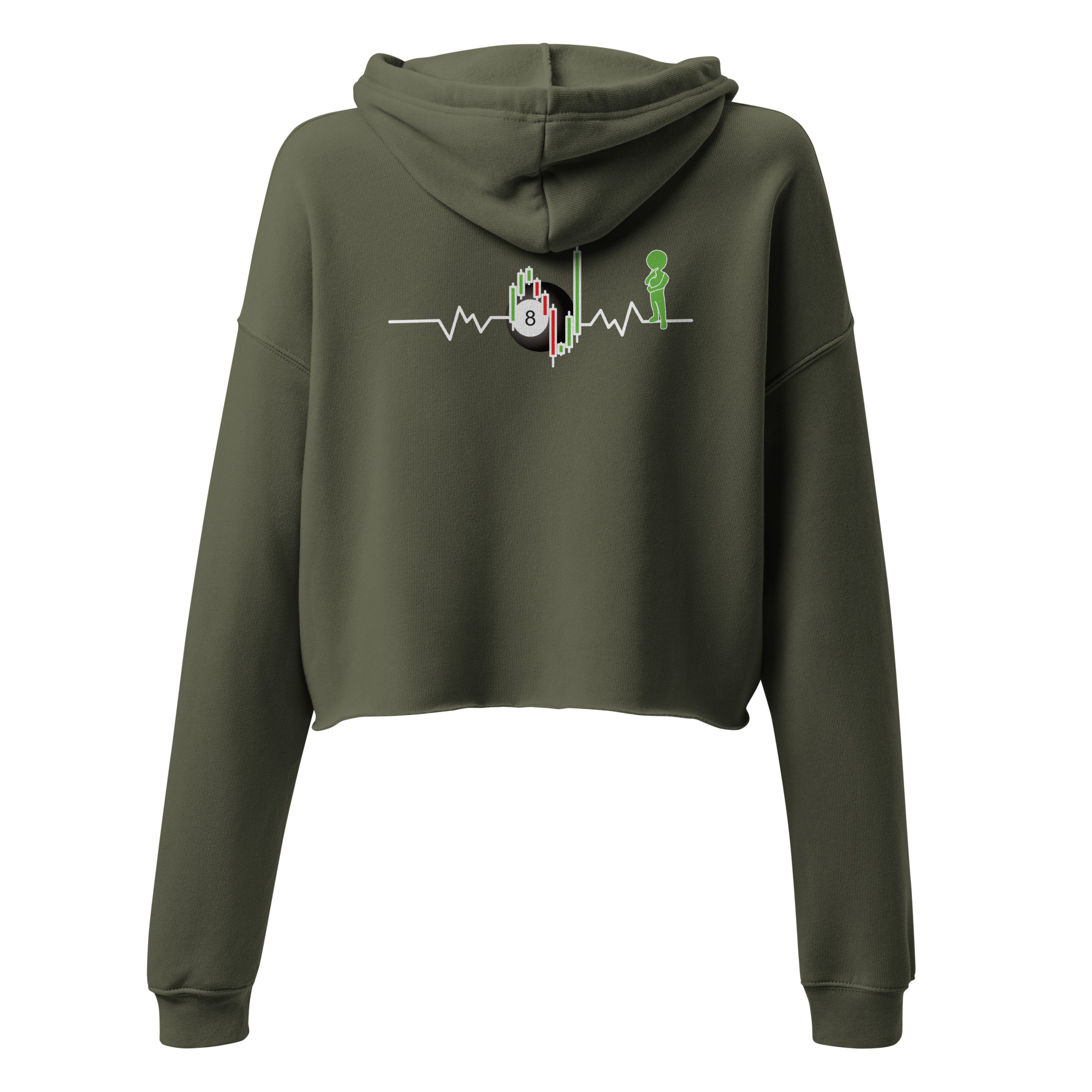 Crop Hoodie Relax Make Money - Image 6
